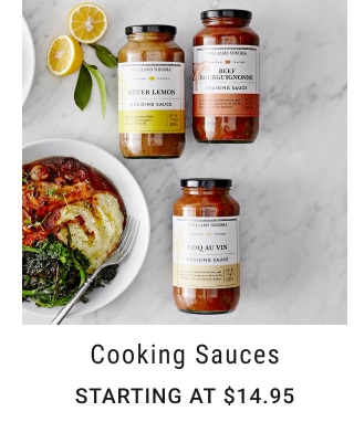 Cooking Sauces - Starting at $14.95