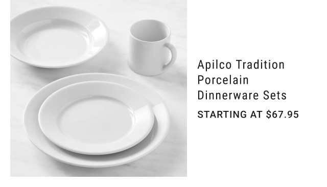 Apilco Tradition Porcelain Dinnerware Sets - Starting at $67.95