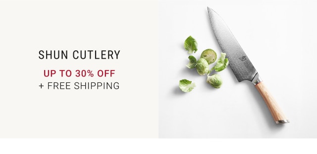 Shun Cutlery - Up to 30% Off + Free Shipping