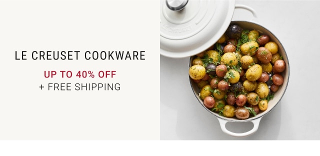 Le Creuset Cookware - Up to 40% Off + Free Shipping