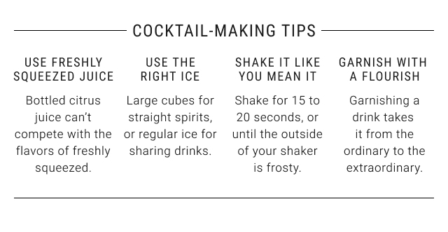 Cocktail-Making Tips