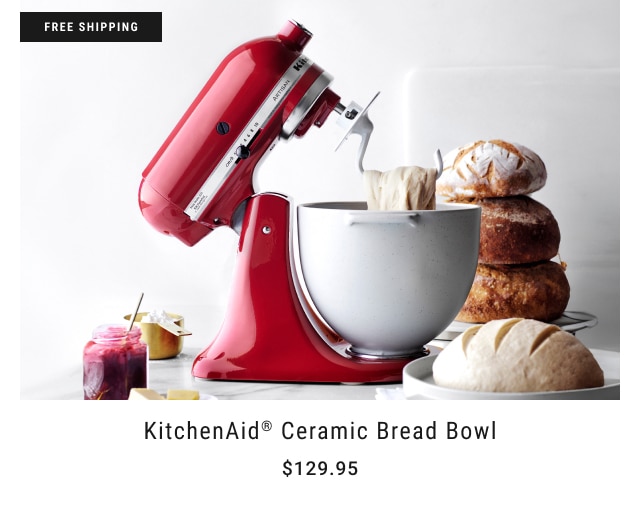 KitchenAid® Ceramic Bread Bowl - $129.95