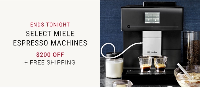 Select Miele Espresso Machines - $200 + Free Shipping