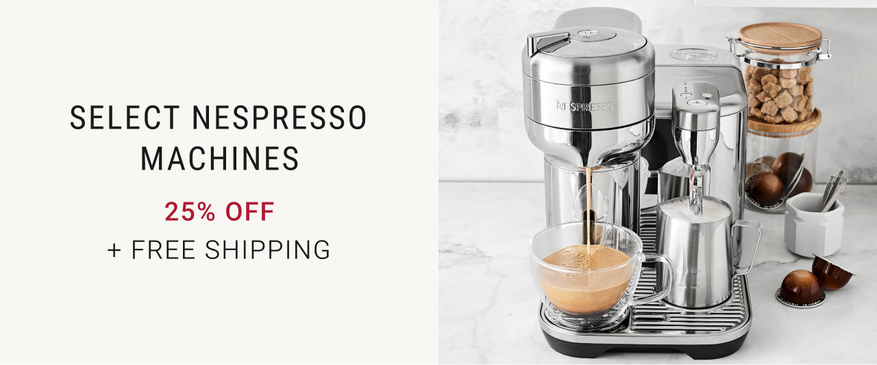 Select Nespresso Machines - 25% Off + Free Shipping