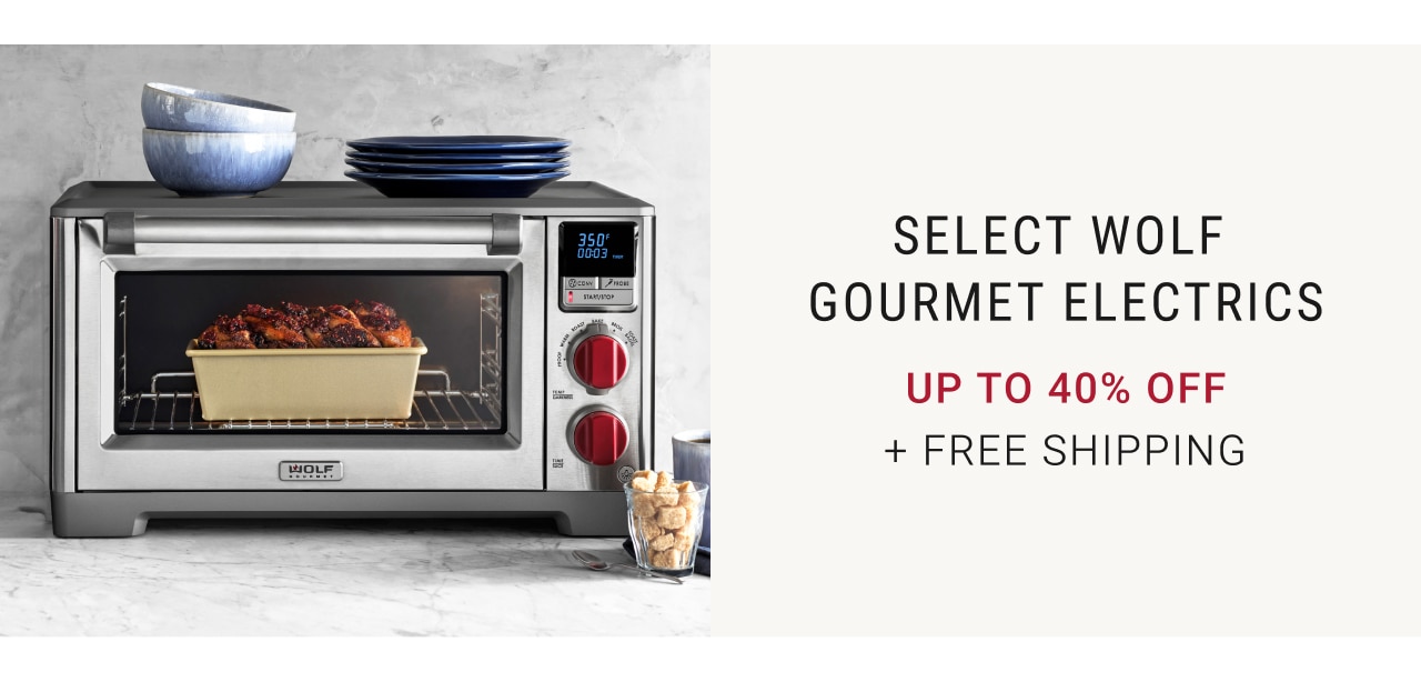 Select Wolf Gourmet Electrics - Up to 40% Off + Free Shipping