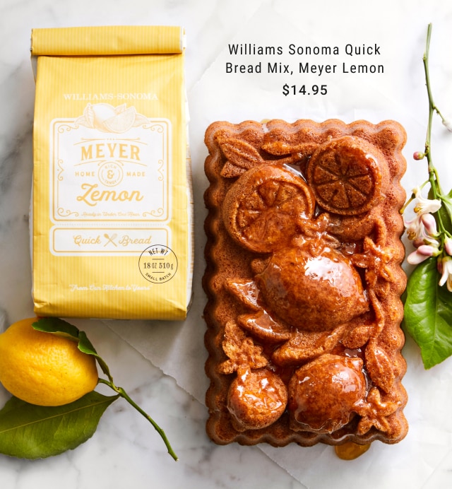 Williams Sonoma Quick Bread Mix, Meyer Lemon - $14.95