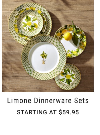 Limone Dinnerware Sets - Starting at $59.95