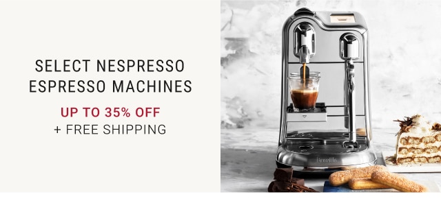 Select Nespresso Espresso Machines - Up to 35% Off + Free Shipping