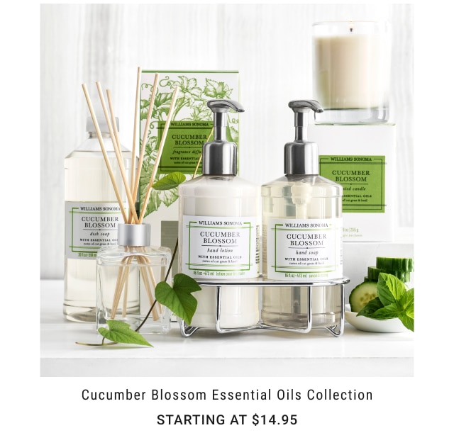 Cucumber Blossom Essential Oils Collection Starting at $14.95