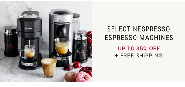 Select Nespresso Espresso Machines up to 35% off + FREE SHIPPING