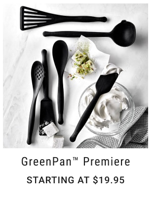 GreenPan™ Premiere Starting at $19.95