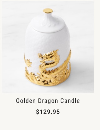 Golden Dragon Candle $129.95