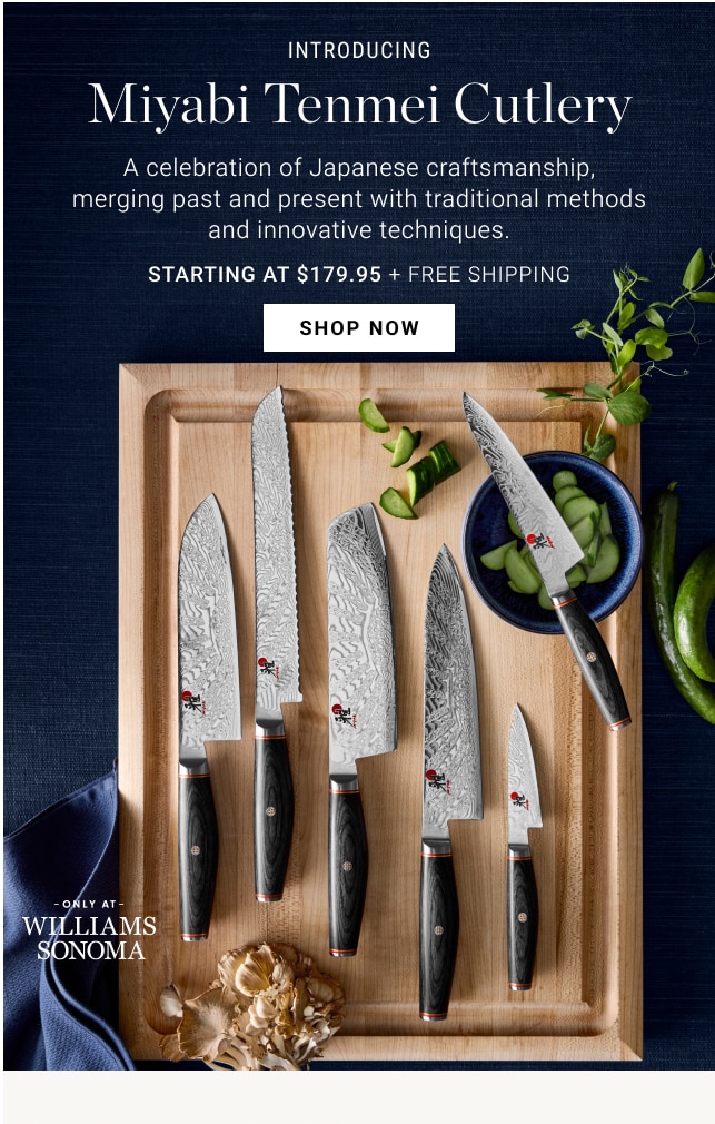 Miyabi Tenmei Cutlery - STARTING AT $179.95 + Free Shipping - shop NOW