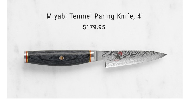  Miyabi Tenmei Paring Knife, 4" - $179.95