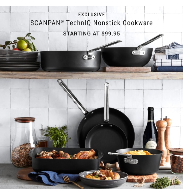 EXCLUSIVE - SCANPAN® TechnIQ Nonstick Cookware Starting at $99.95