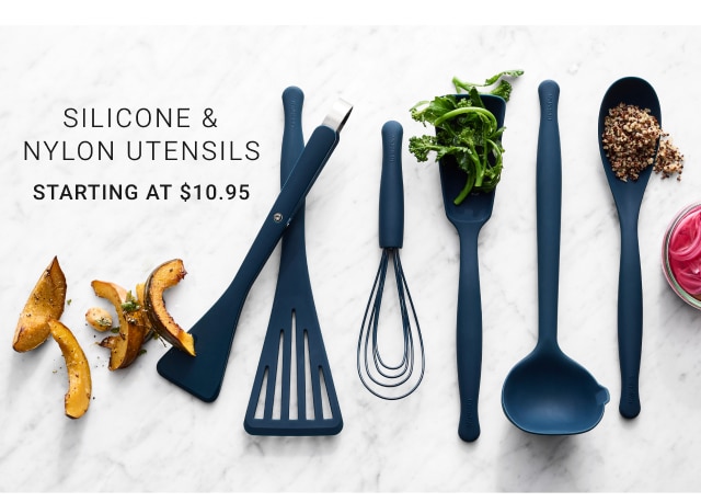 Silicone & Nylon Utensils Starting at $10.95