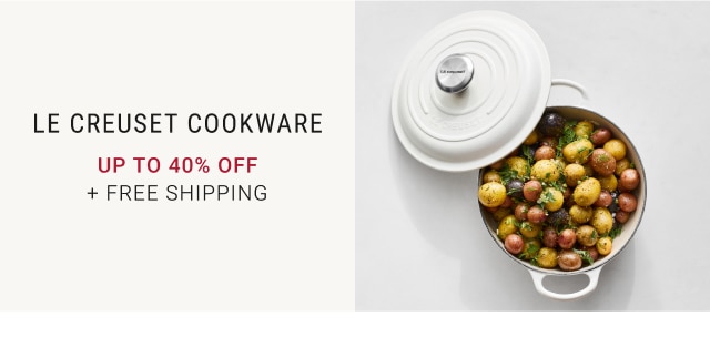 Le Creuset Cookware - Up to 40% Off + Free Shipping