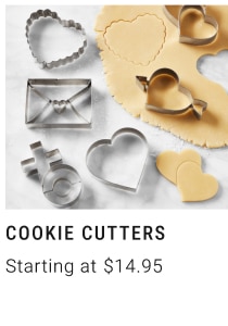 Cookie Cutters Starting at $14.95