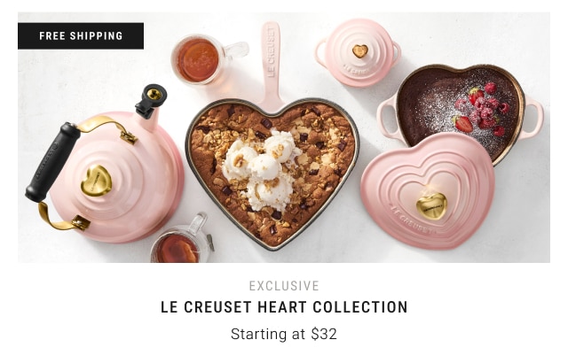 exclusive - Le Creuset Heart Collection Starting at $32