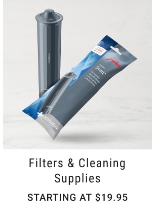 Filters & Cleaning Supplies - Starting at $19.95