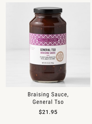 Braising Sauce, General Tso $21.95