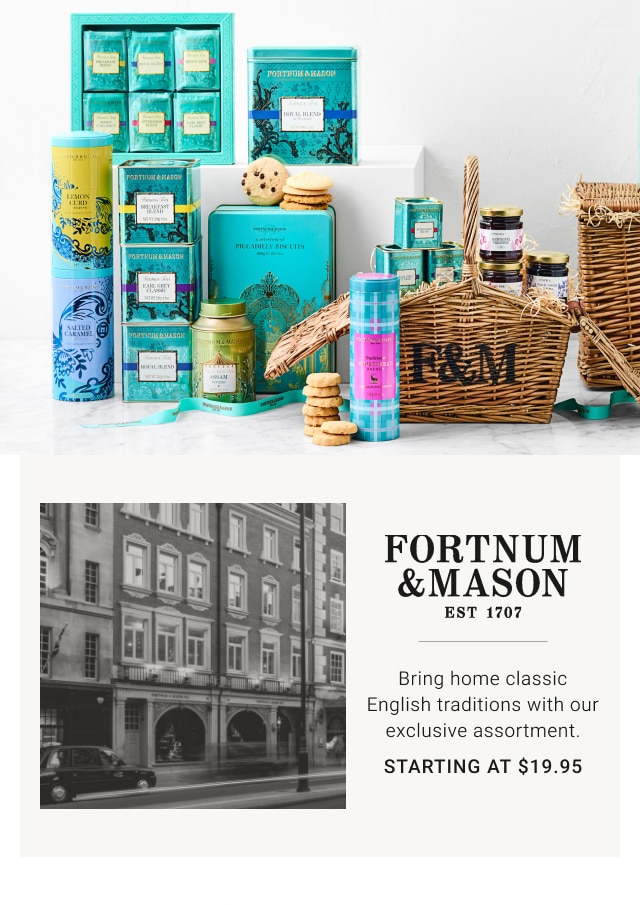 Fortnum & Mason - Starting at $19.95