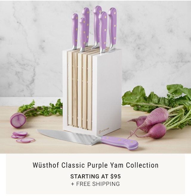 Wüsthof Classic Purple Yam Collection Starting at $95 + Free Shipping