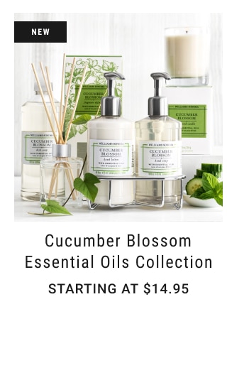 Cucumber Blossom Essential Oils Collection Starting at $14.95