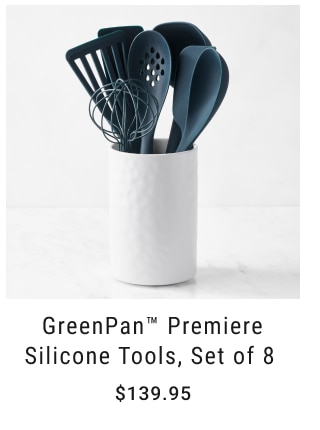 GreenPan™ Premiere Silicone Tools, Set of 8  Starting at $139.95