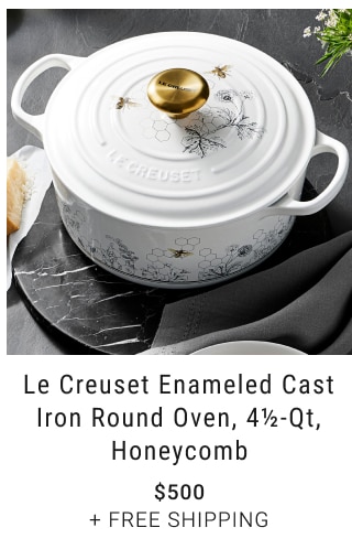 Le Creuset Enameled Cast Iron Round Oven, 4½-Qt, Honeycomb $500 + Free Shipping