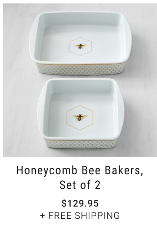 Honeycomb Bee Bakers, Set of 2 $129.95 + Free Shipping