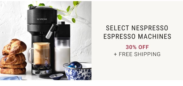 Select Nespresso Espresso Machines 30% off + FREE SHIPPING