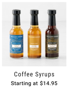 Coffee Syrups Starting at $14.95