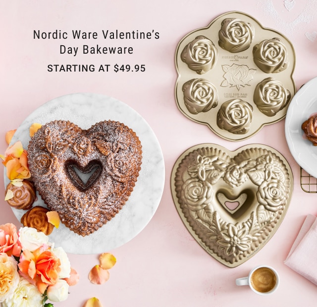 Nordic Ware Valentine's Day Bakeware - Starting at $49.95