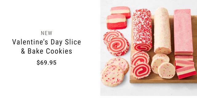 Valentine's Day Slice & Bake Cookies - $69.95