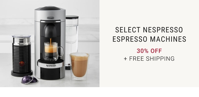 Select Nespresso Espresso Machines - 30% Off + Free Shipping