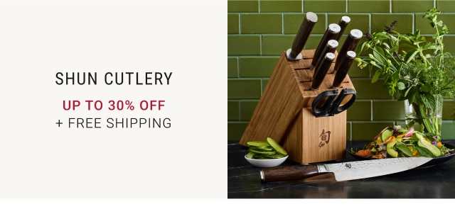 Shun Cutlery - Up to 30% Off + Free Shipping