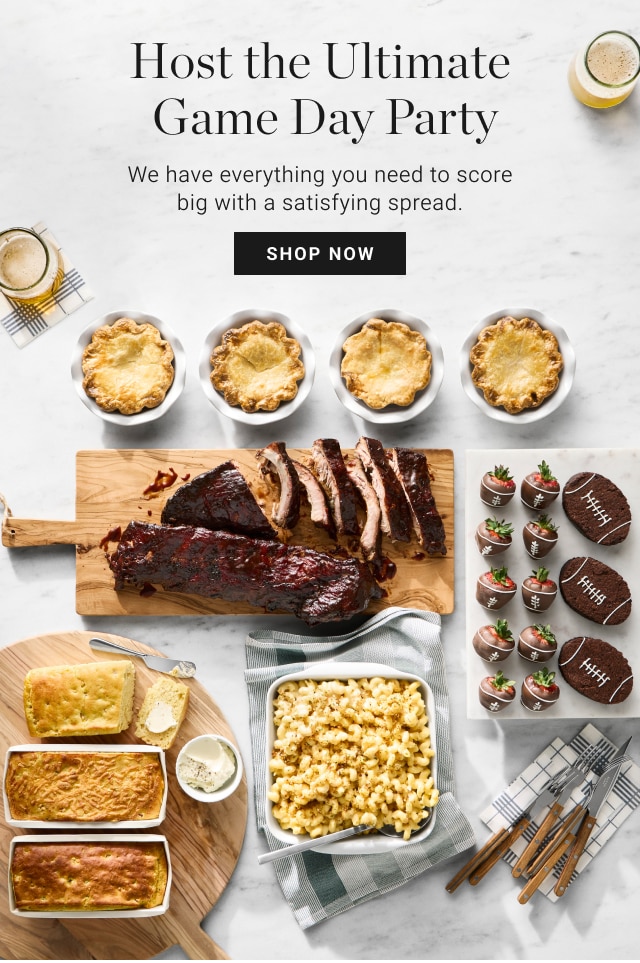 Host the Ultimate Game Day Party - shop now