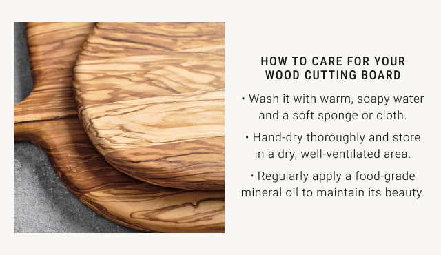 How To Care For Your Wood Cutting Board