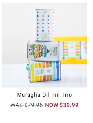 Muraglia Oil Tin Trio NOW $39.99