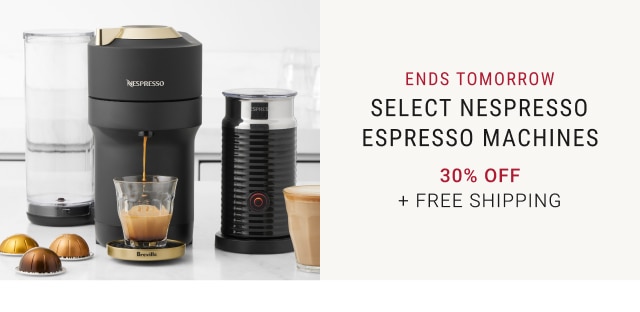 Select Nespresso Espresso Machines - 30% Off + Free Shipping