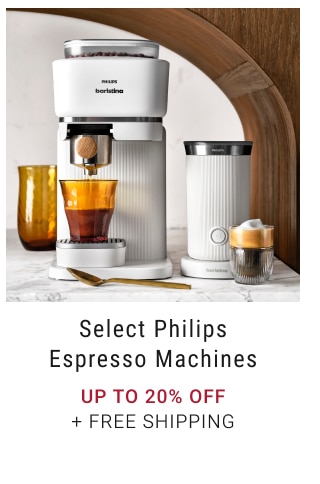 Select Philips Espresso Machines Up to 20% Off + Free Shipping