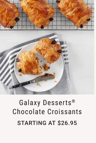 Galaxy Desserts® Chocolate Croissants - Starting at $26.95