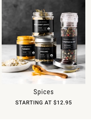 Spices - Starting at $12.95