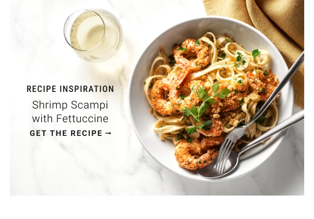 Shrimp Scampi with Fettuccine - Get The Recipe