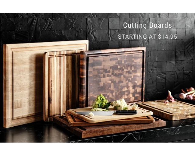 Cutting Boards Starting at $14.95