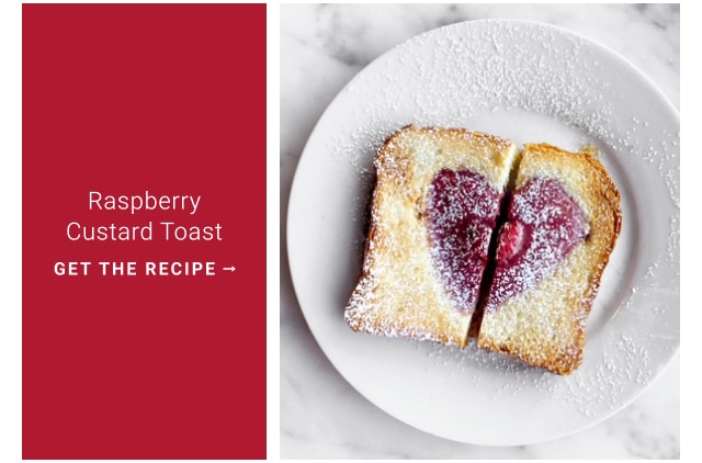 Raspberry Custard Toast - get the recipe