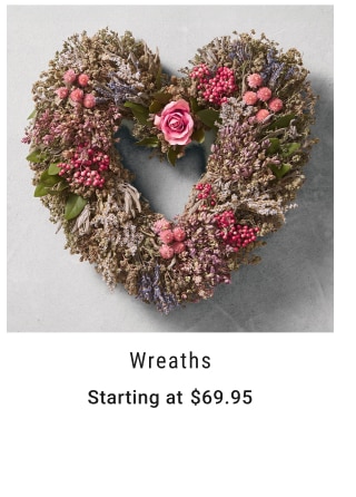 Wreaths Starting at $69.95