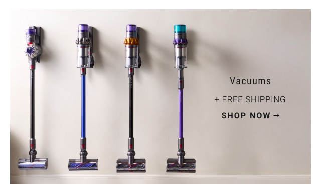 Vacuums + Free Shipping - shop now