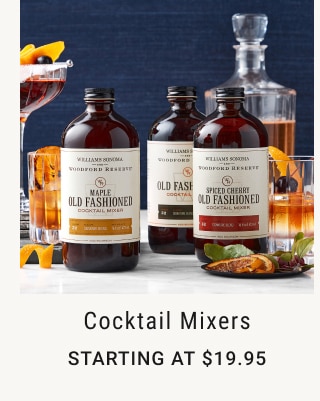 Cocktail Mixers - Starting at $19.95